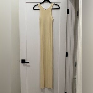 Toteme Ribbed knit maxi dress XS